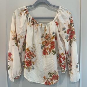 Forever 21 Floral Print Blouse